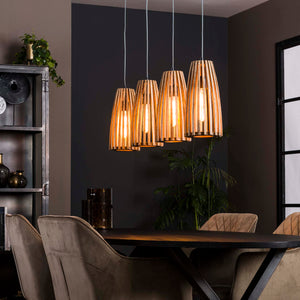 Hanglamp Mangohout Spijlen