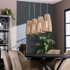 Hanglamp Mangohout Spijlen