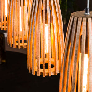 Hanglamp Mangohout Spijlen