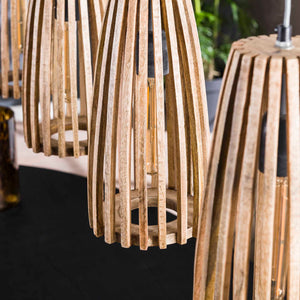 Hanglamp Mangohout Spijlen