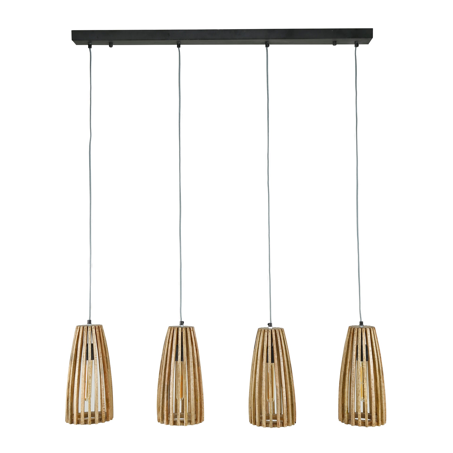 Hanglamp Mangohout Spijlen