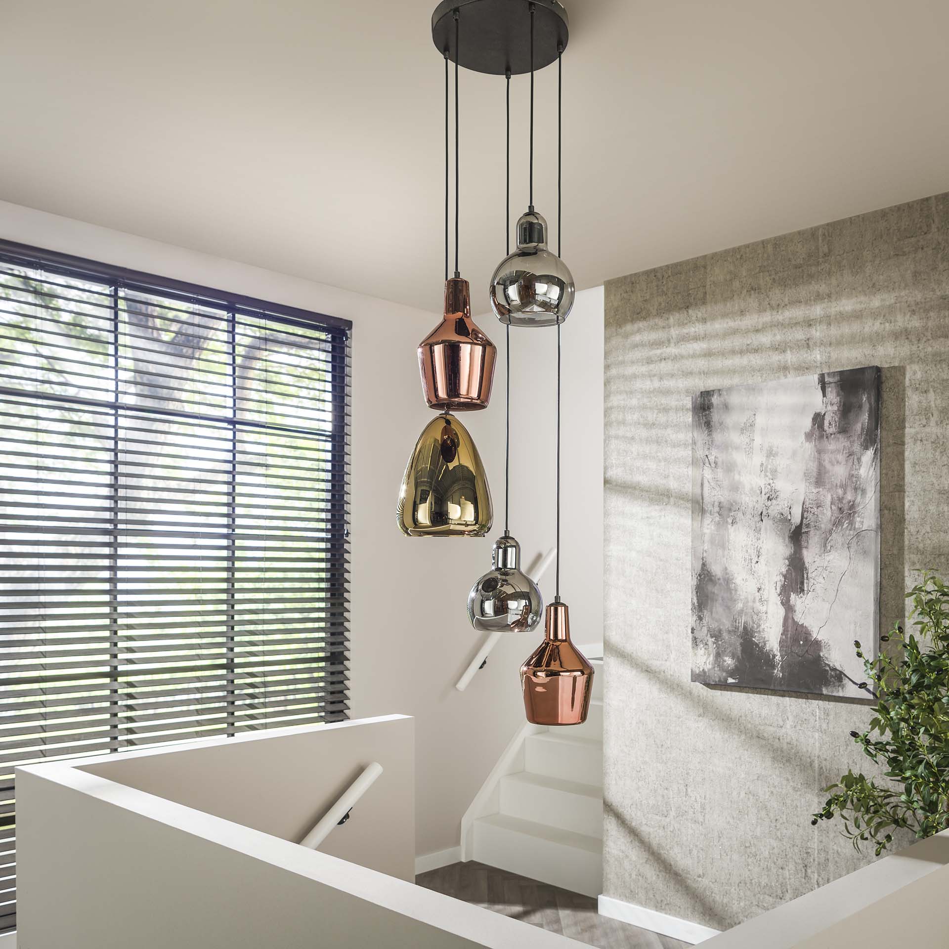 Hanglamp 5L - Set van 3