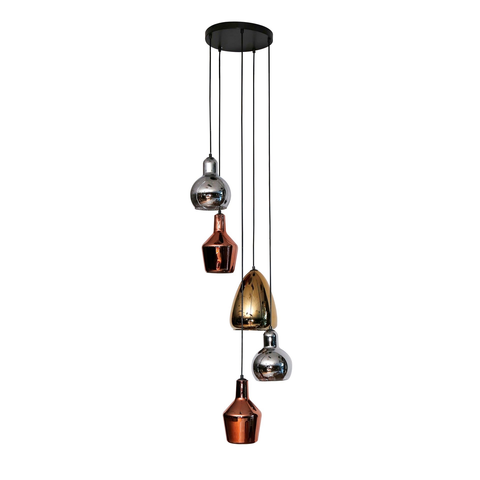 Hanglamp 5L - Set van 3