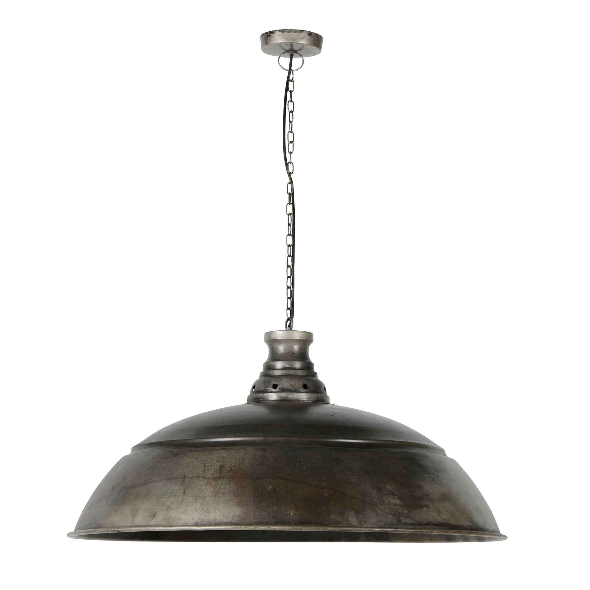 Hanglamp Industrieel - Oude Zilveren Look