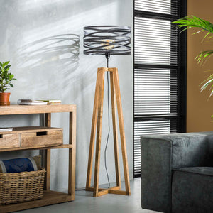 Vloerlamp Twist Metal Slate Grey