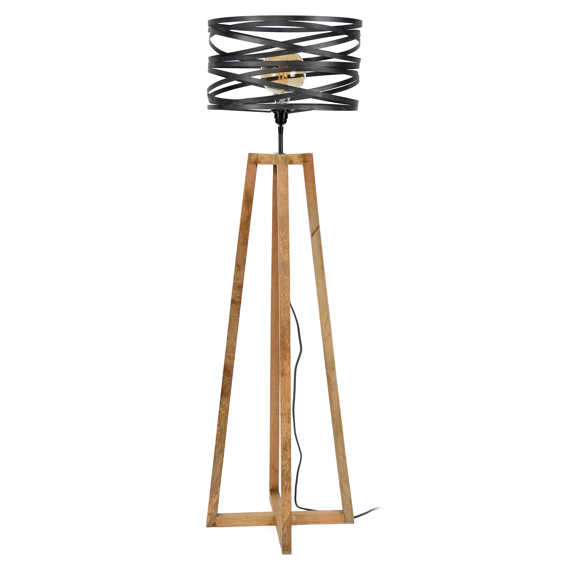 Vloerlamp Twist Metal Slate Grey