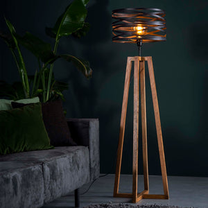 Vloerlamp Twist Metal Slate Grey