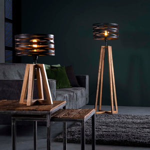 Vloerlamp Twist Metal Slate Grey