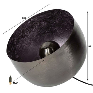 Tafellamp Vintage Black Nickel