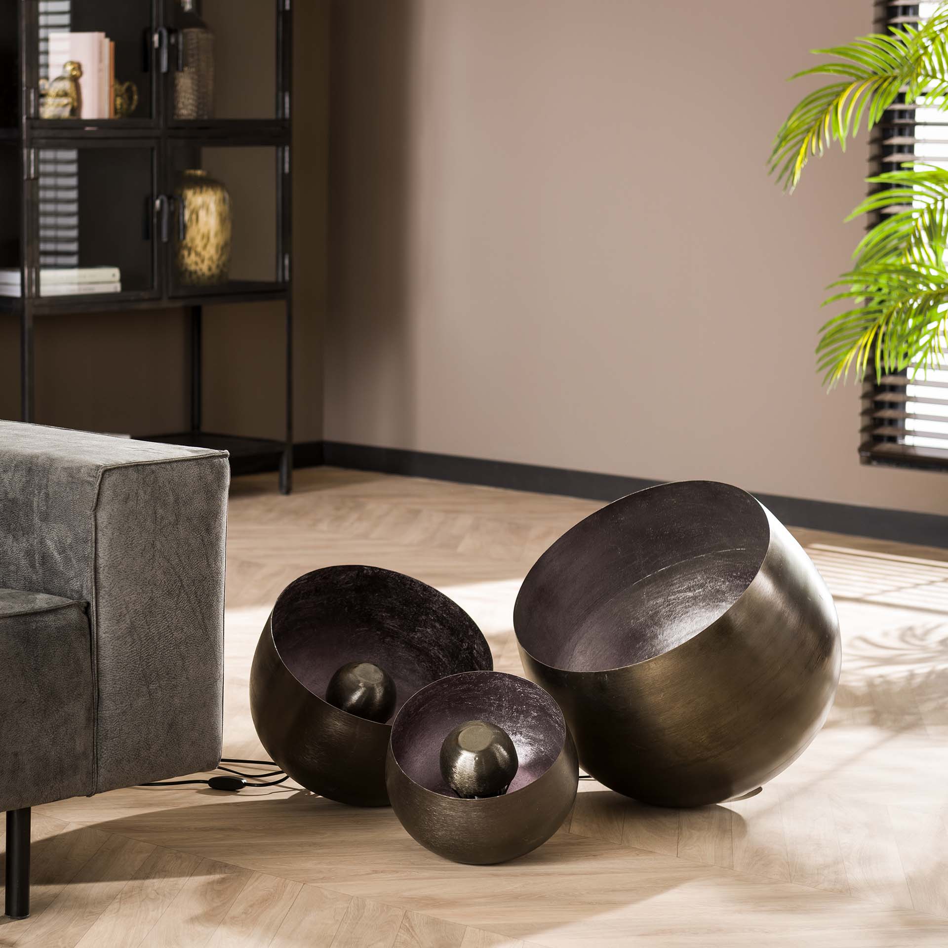 Tafellamp Vintage Black Nickel