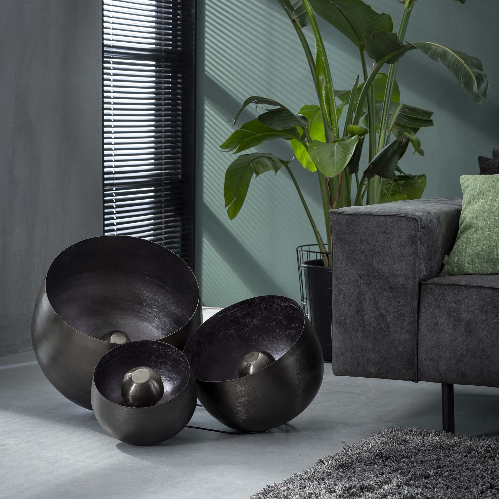 Tafellamp Vintage Black Nickel