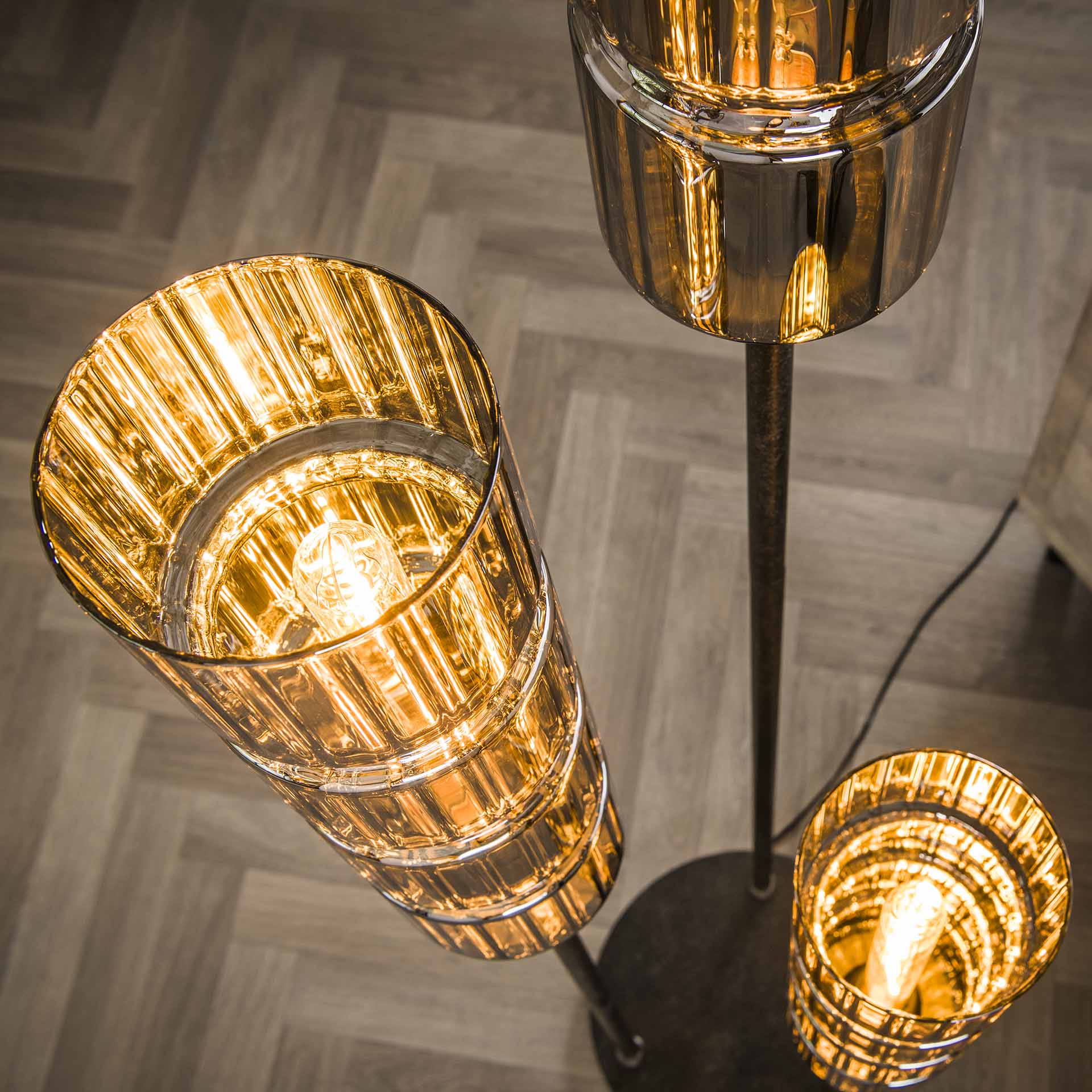 Vloerlamp Trapvormig - 3L