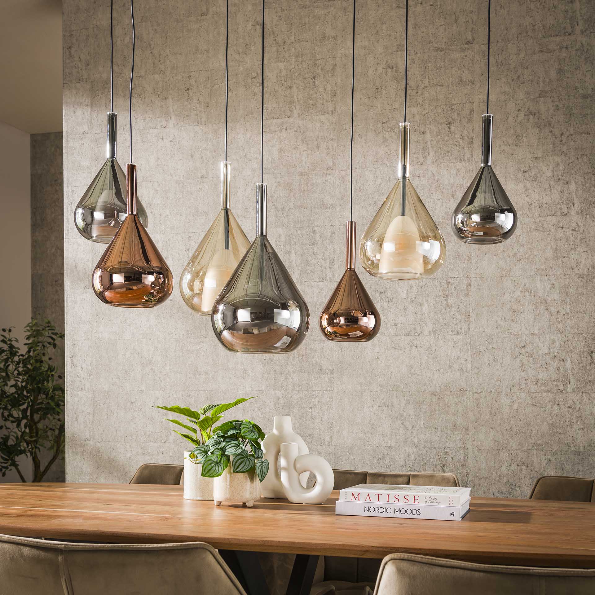 Hanglamp Wings Mix Glass