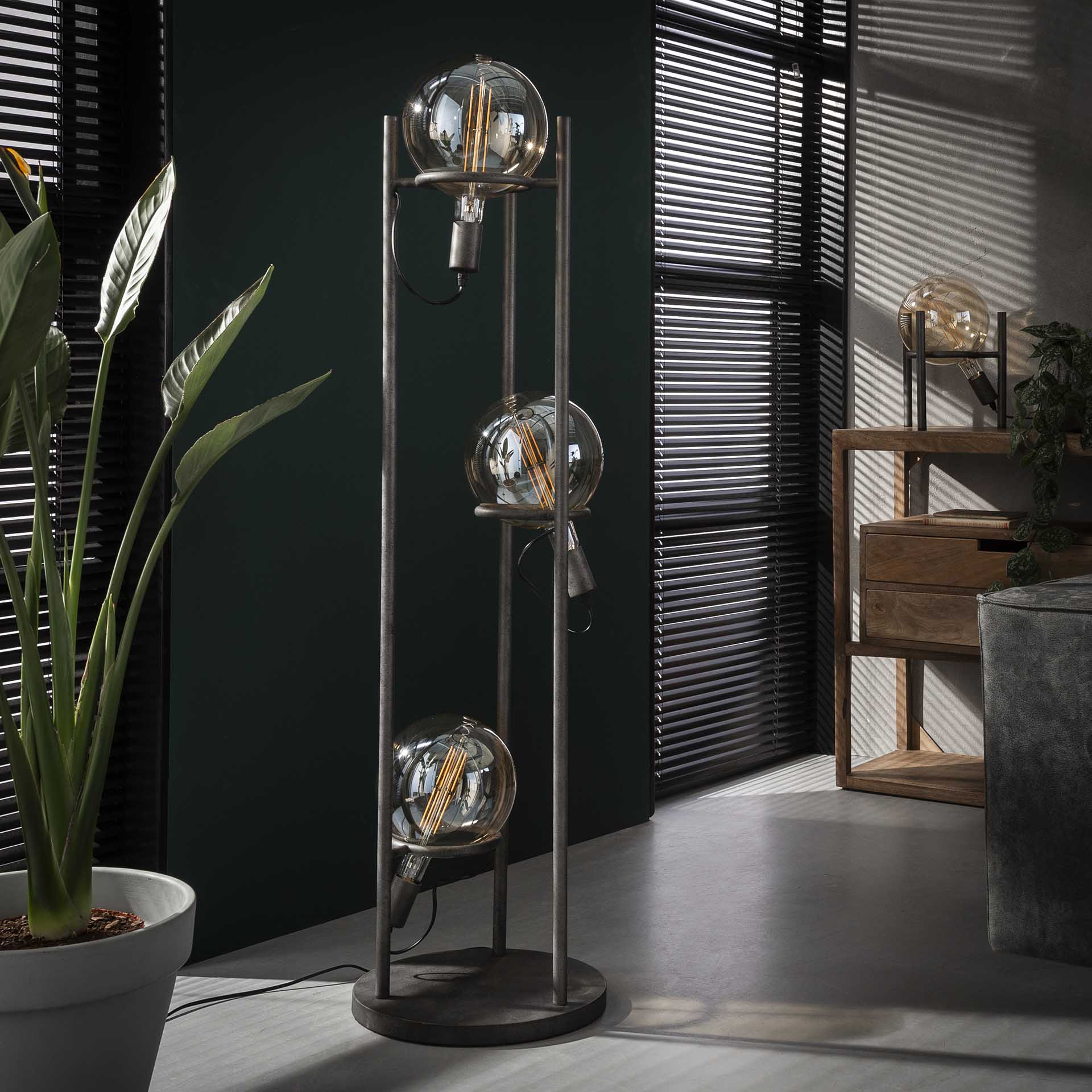 Tafellamp Oud Zilver