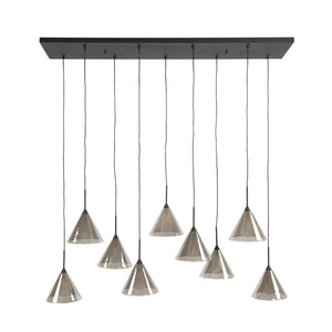 Hanglamp 9L Smoke Grey