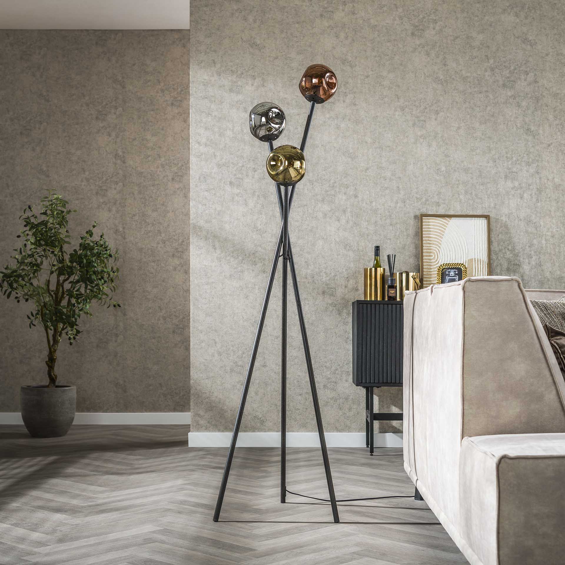 Vloerlamp Molecule Mix Glass