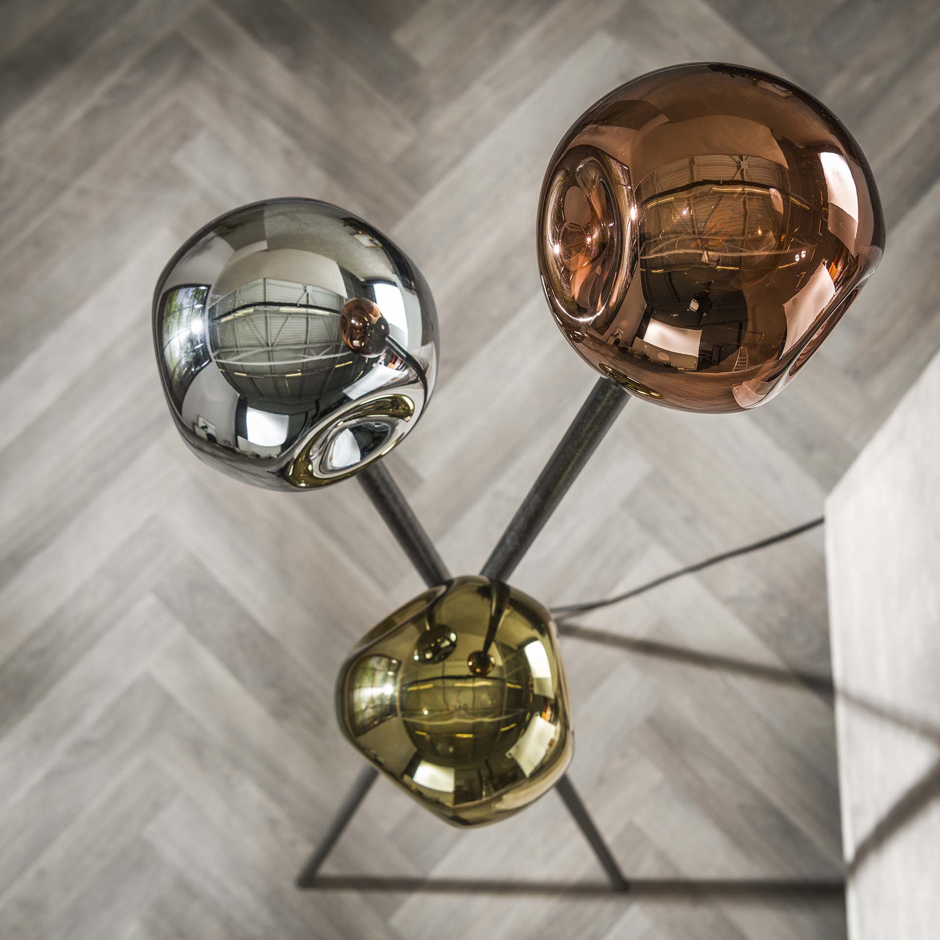 Vloerlamp Molecule Mix Glass