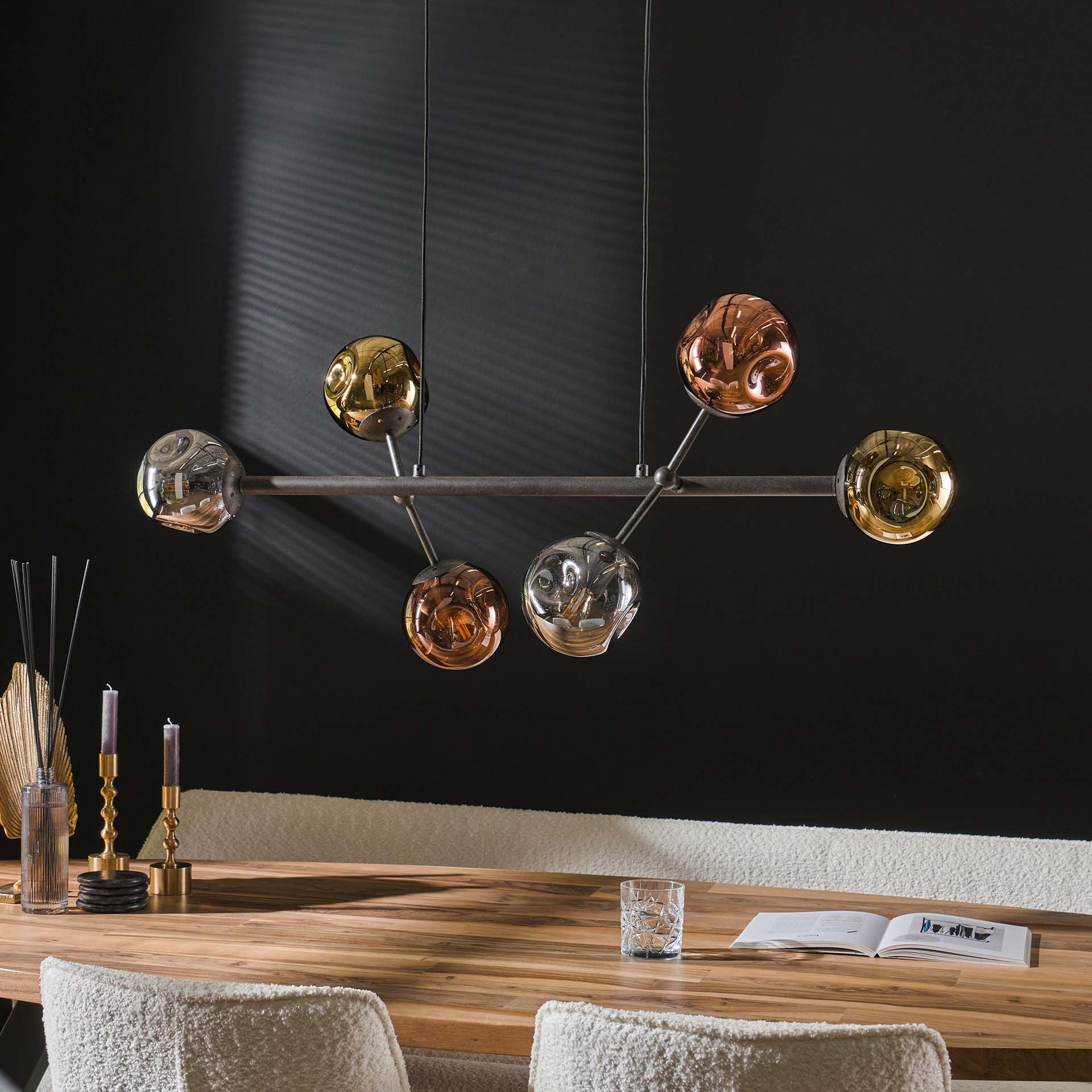 Hanglamp Molecule Mix Glass