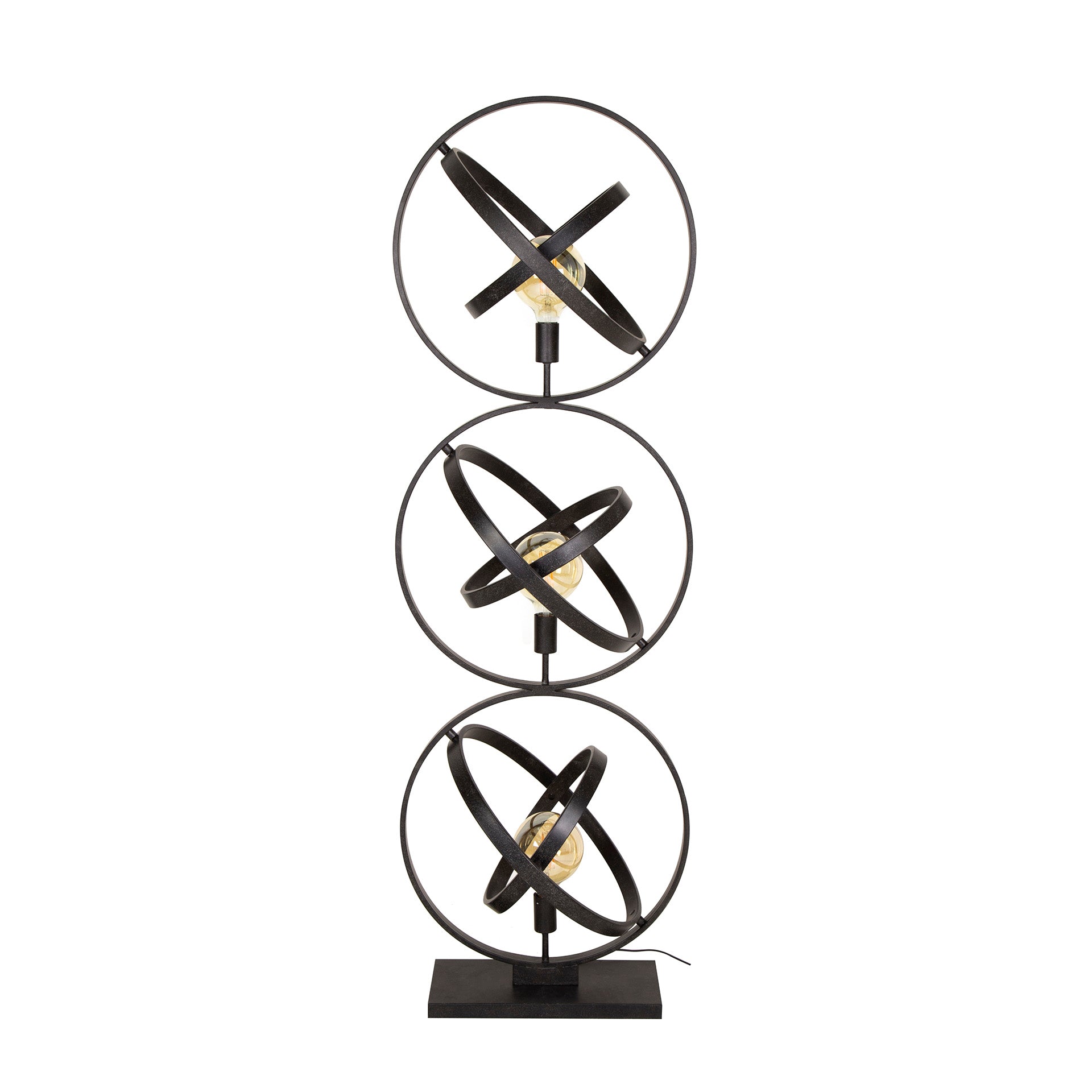 Vloerlamp met verstelbare ringen