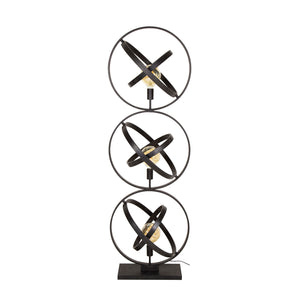 Vloerlamp met verstelbare ringen