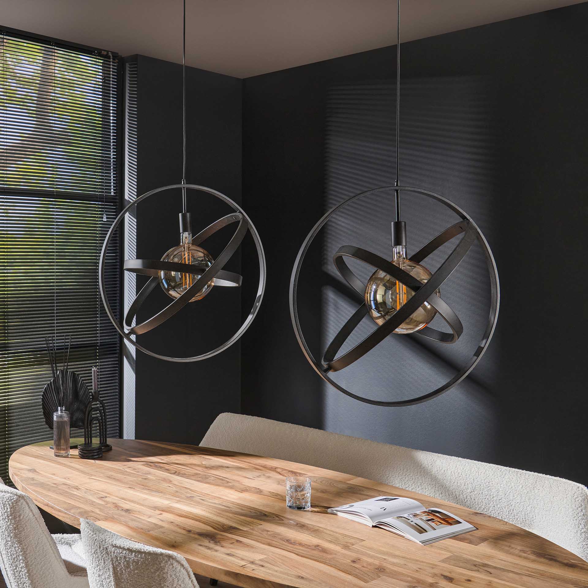 Hanglamp met Draaibare Ringen