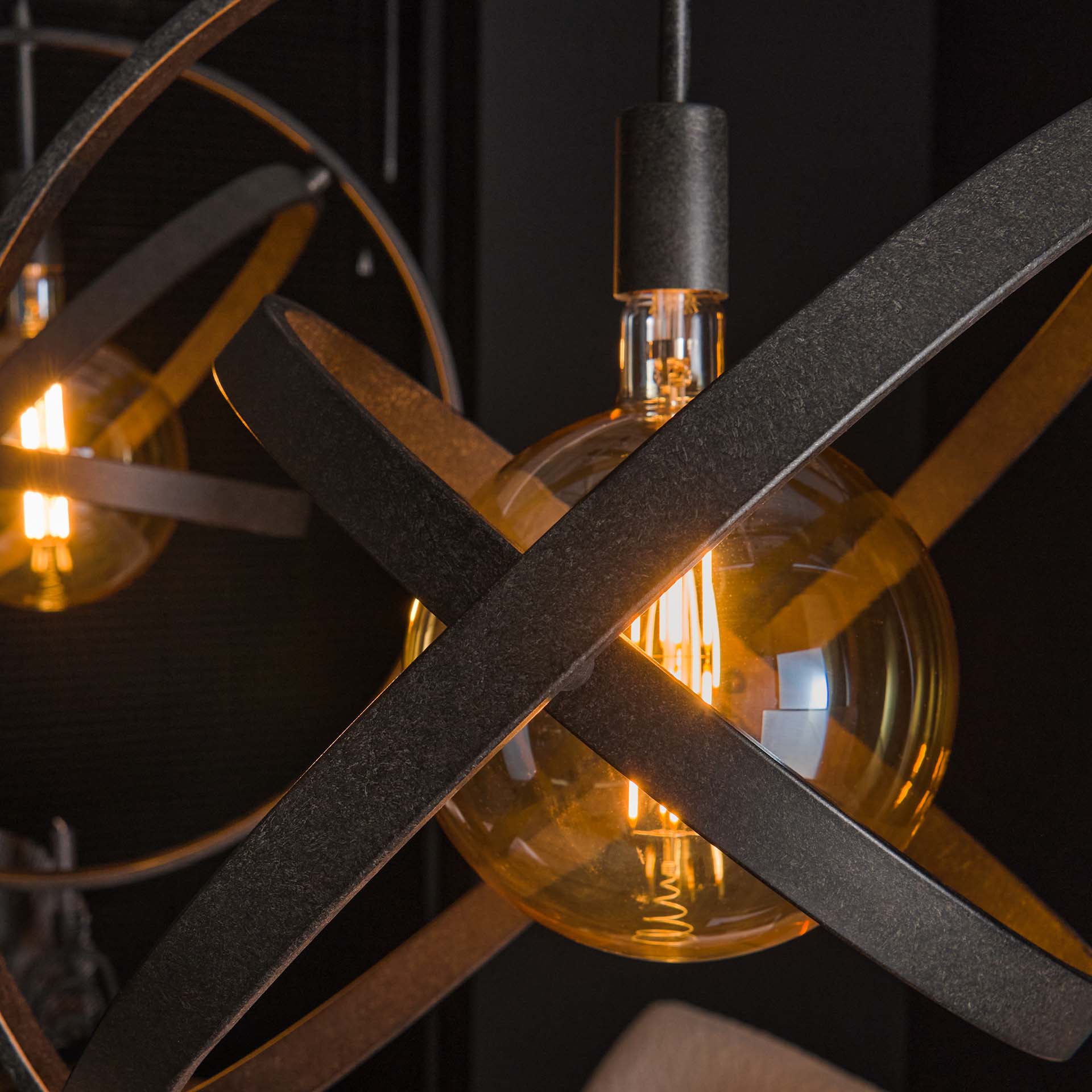 Hanglamp met Draaibare Ringen