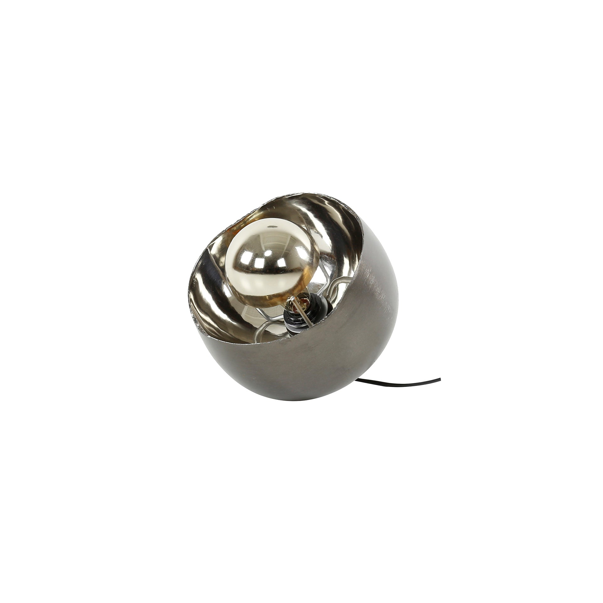 Tafellamp Zwart Nikkel - Verkrijgbaar in 3 Maten