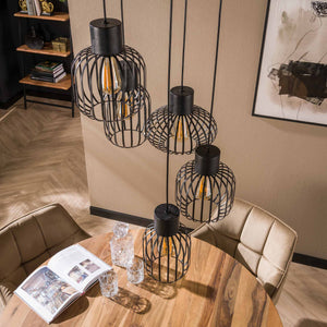 Hanglamp Metaal Mix - 5 Lichts