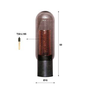 Tafellamp Smoke Artic Zwart