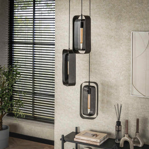 Hanglamp Mesh Rotate - 3-lichts