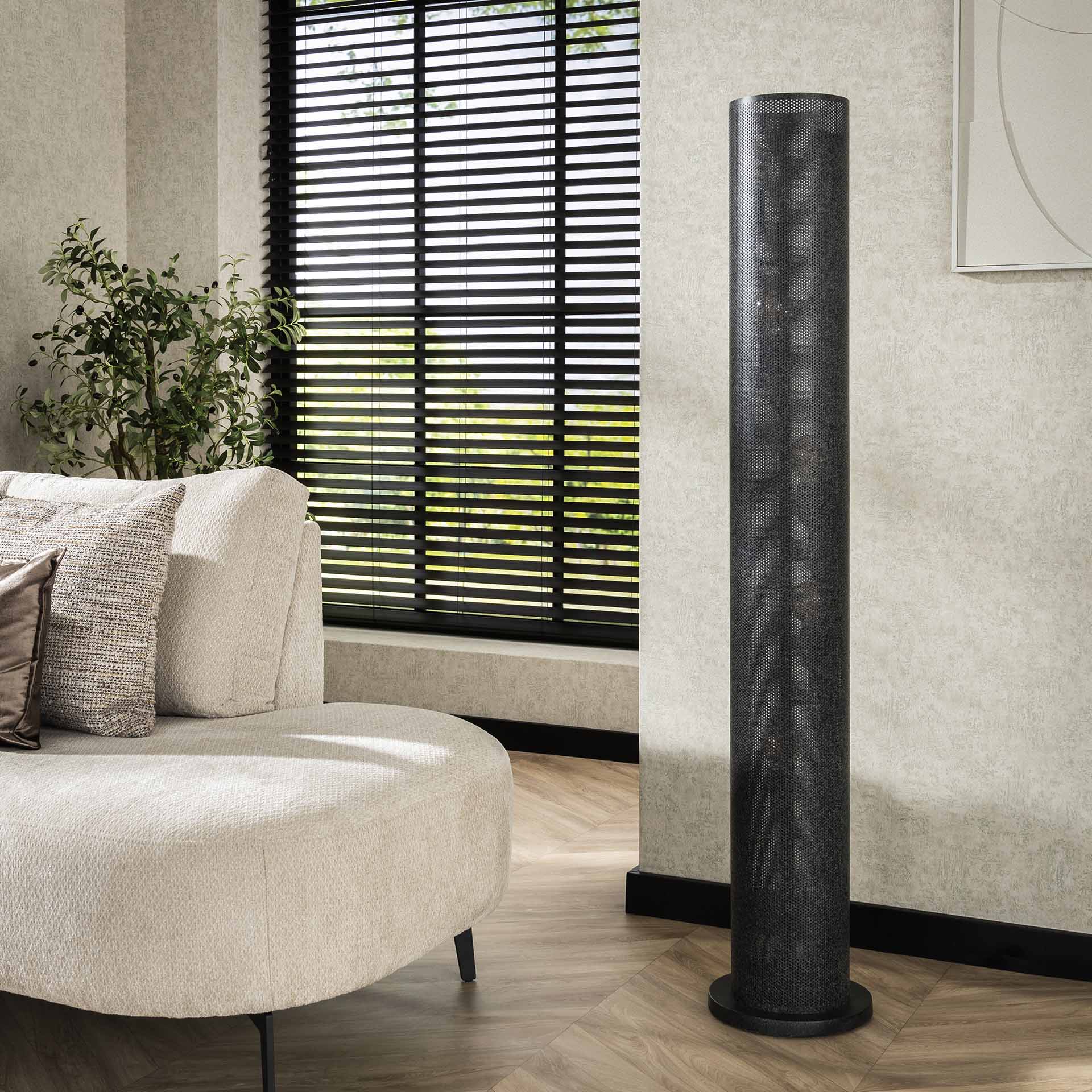 Vloerlamp Koker Mesh