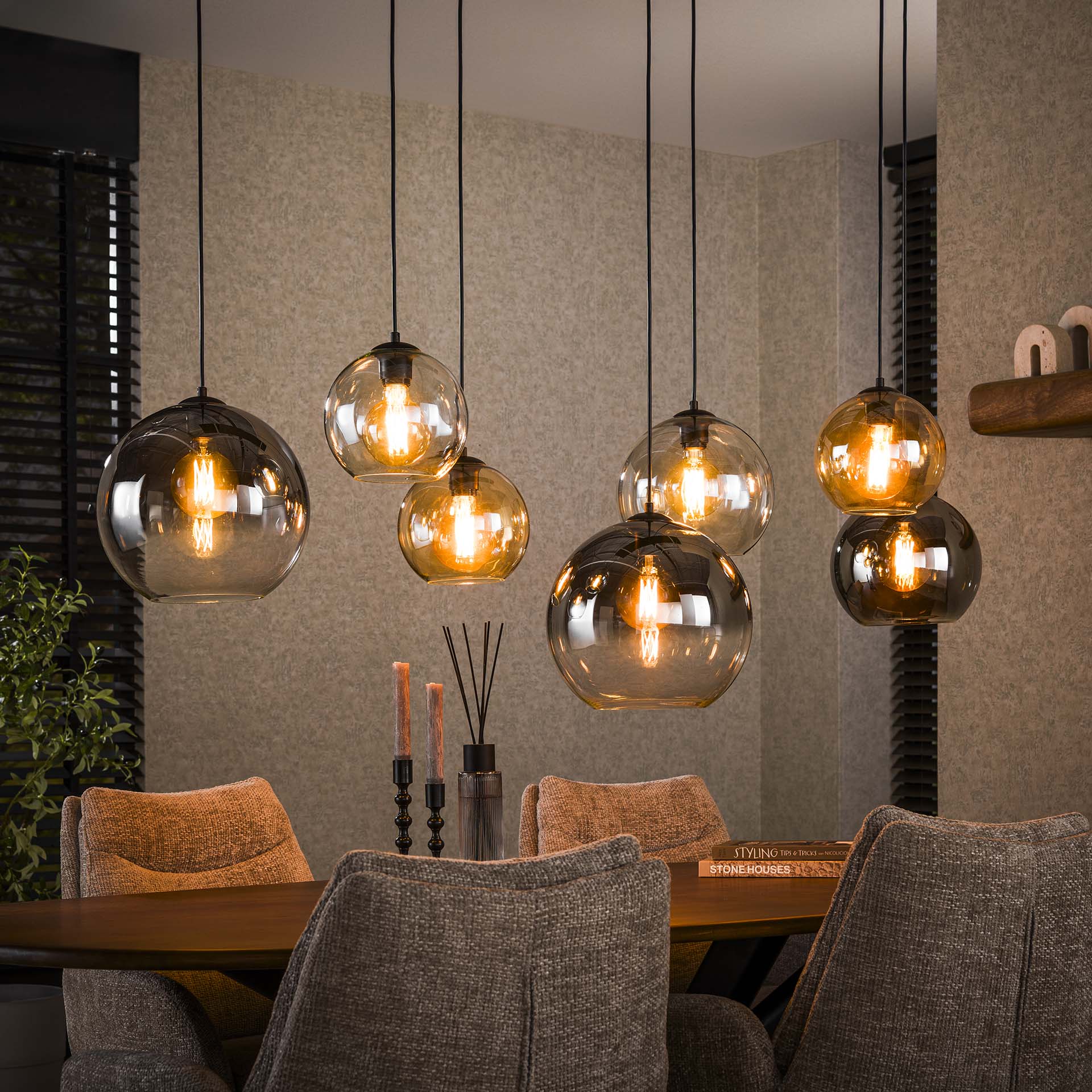 Hanglamp Multi Globe XL
