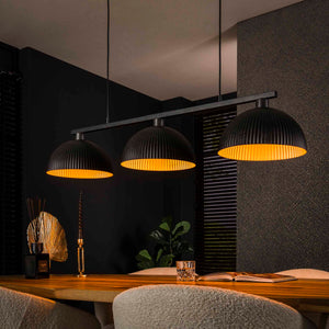 Hanglamp 3L artic zwart