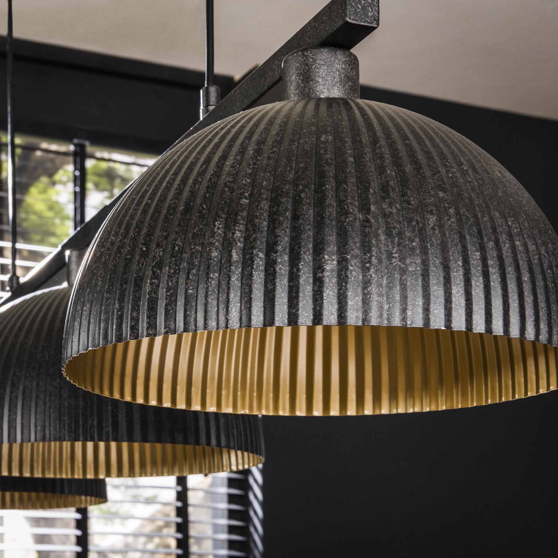 Hanglamp 3L artic zwart