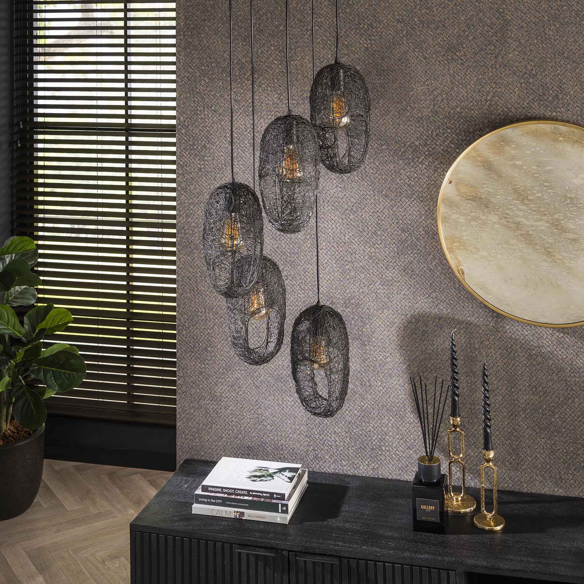 Hanglamp Eyes - 5-lamps