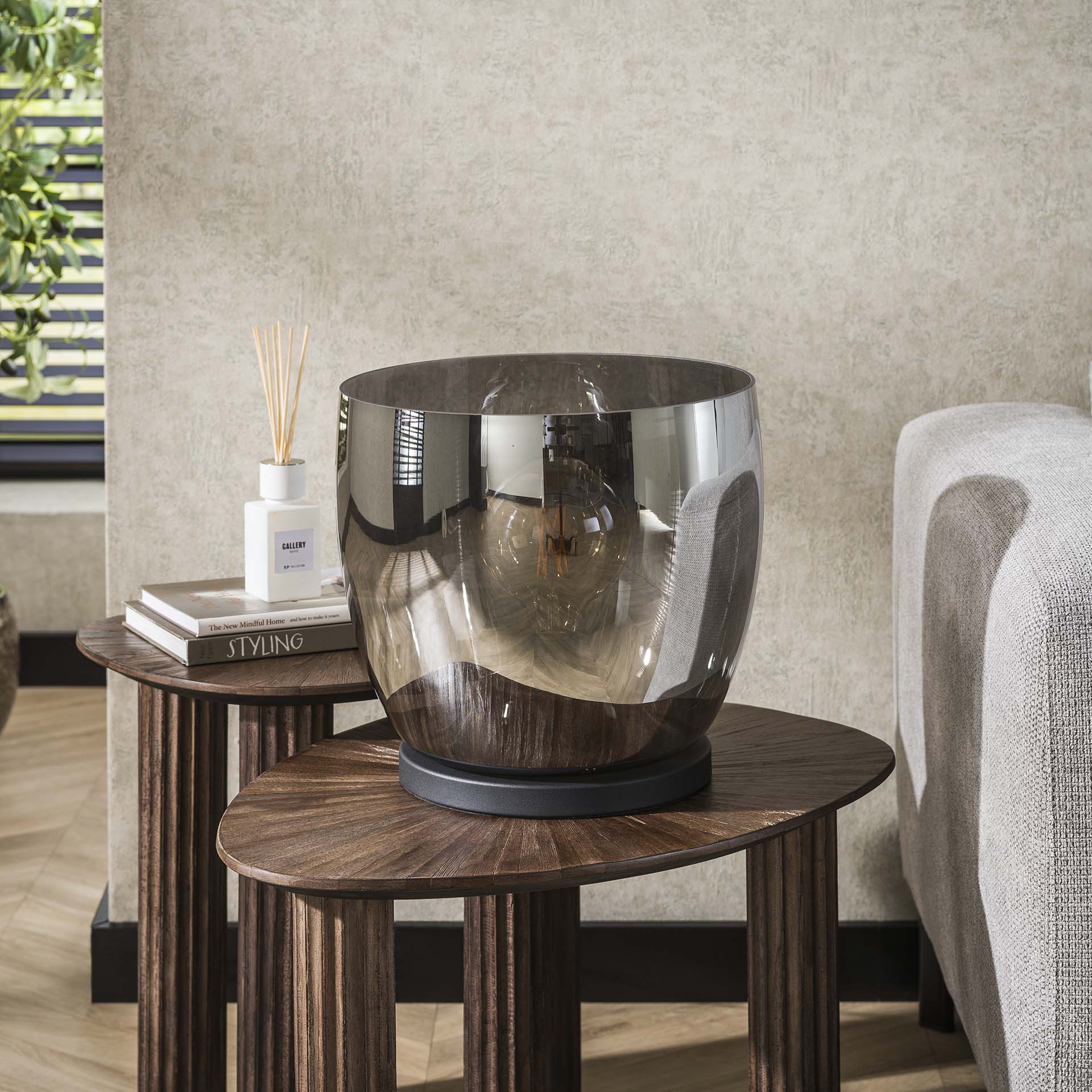 Vloerlamp UP XL Smoke Grey