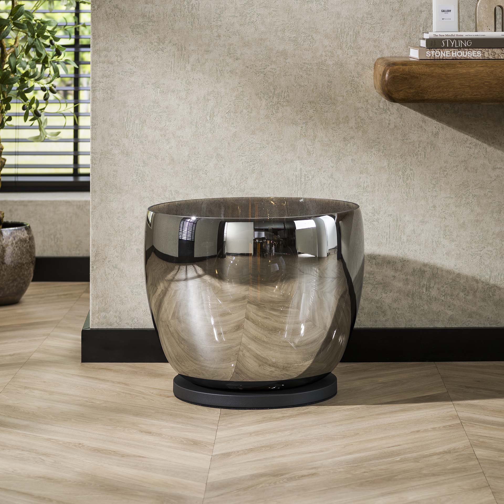 Vloerlamp UP XXL Smoke Grey