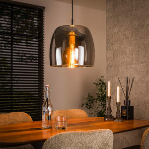 Hanglamp Driftglas Smoke Grey