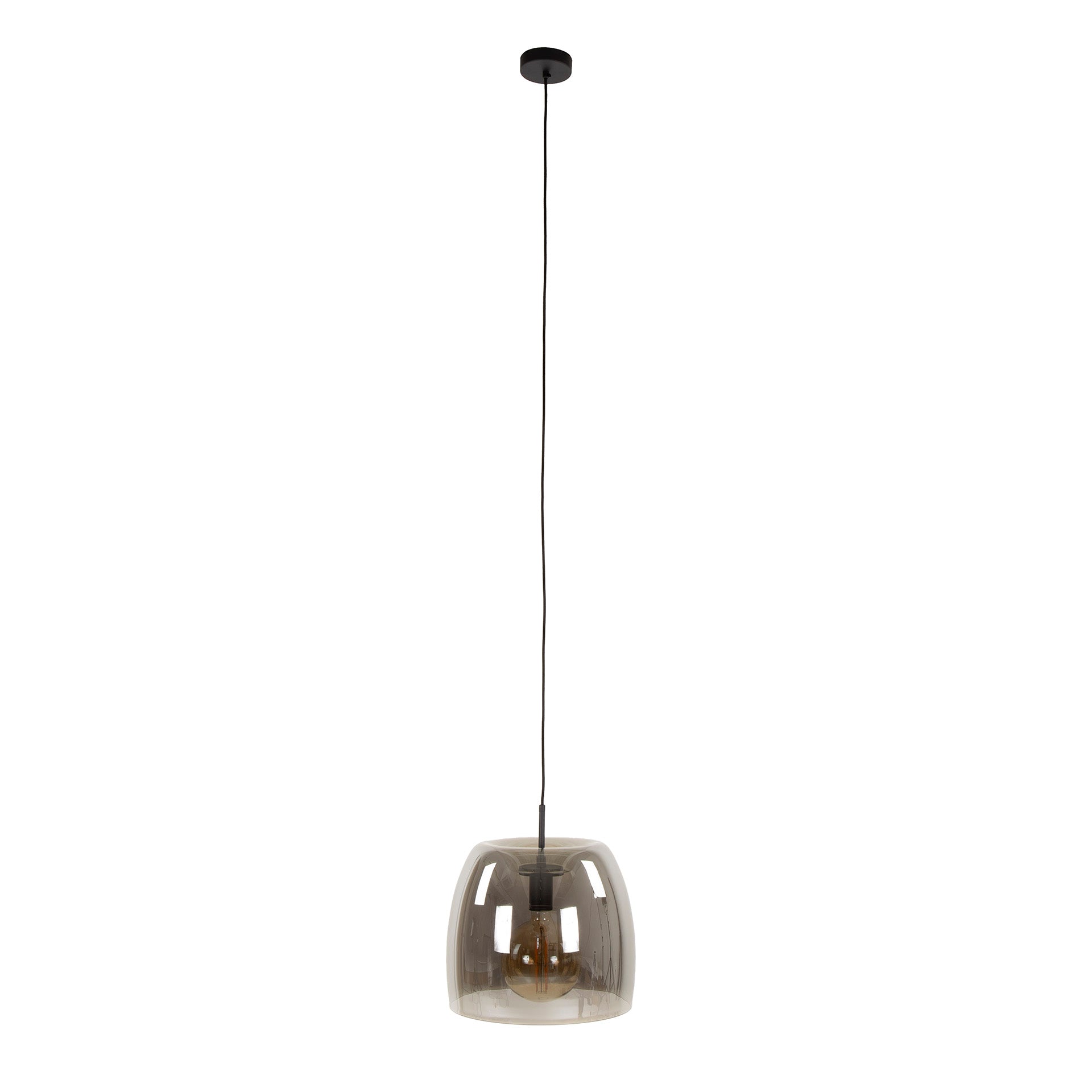 Hanglamp Driftglas Smoke Grey