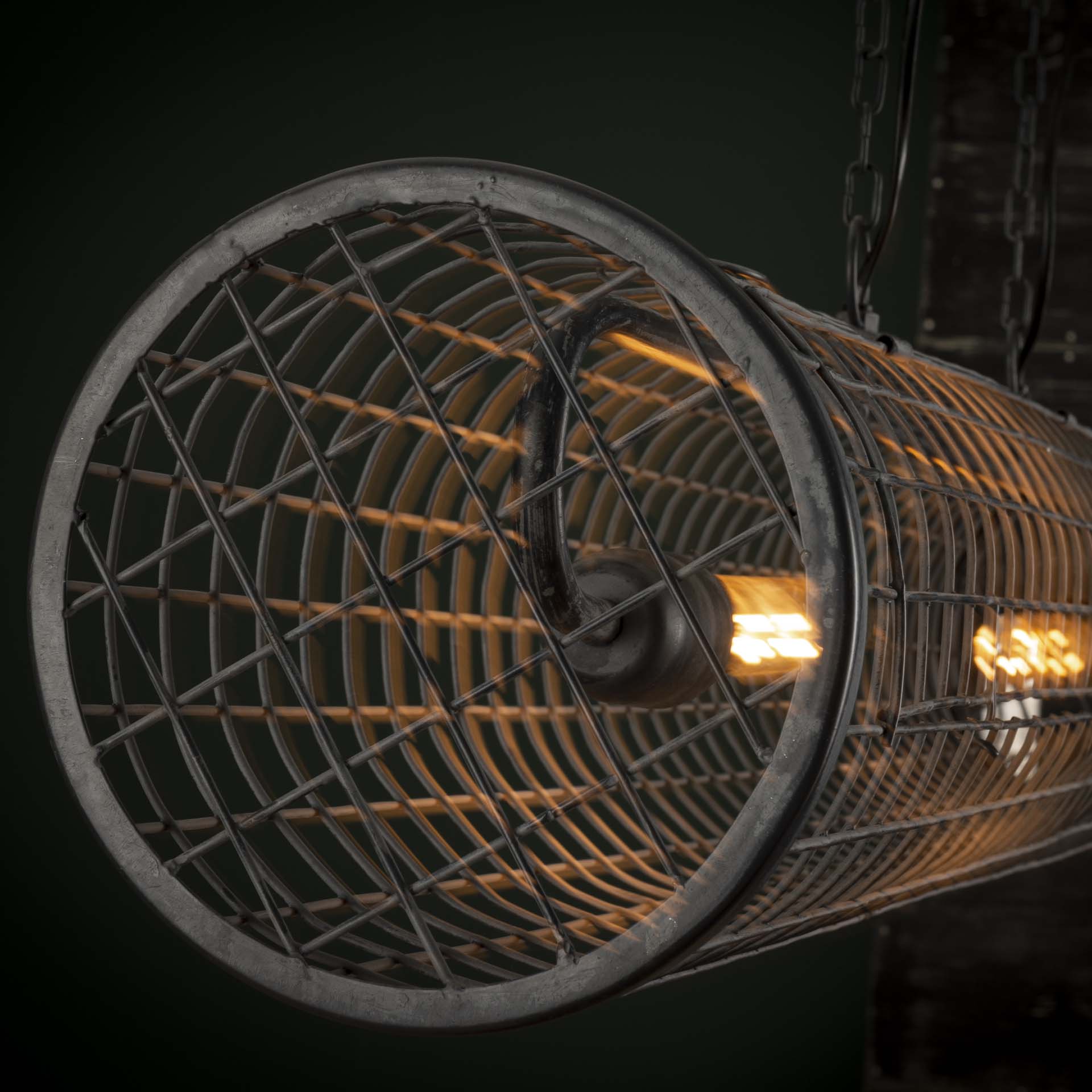 Hanglamp Cilinder Slate Grey