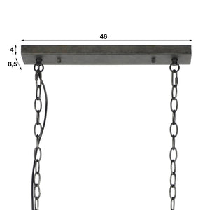 Hanglamp Cilinder Slate Grey