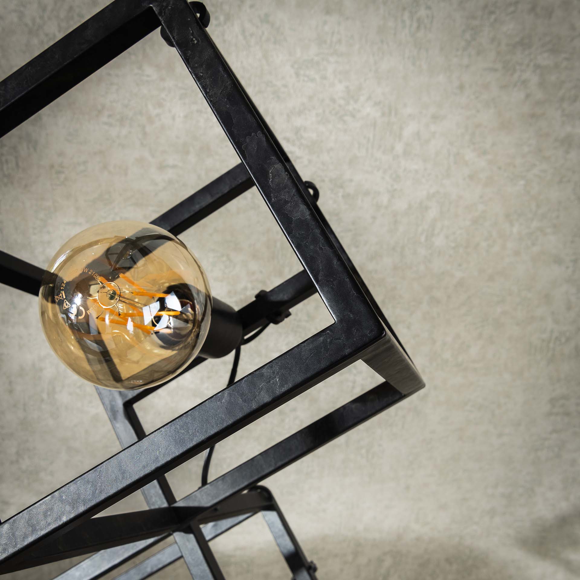 Vloerlamp Kubus Charcoal