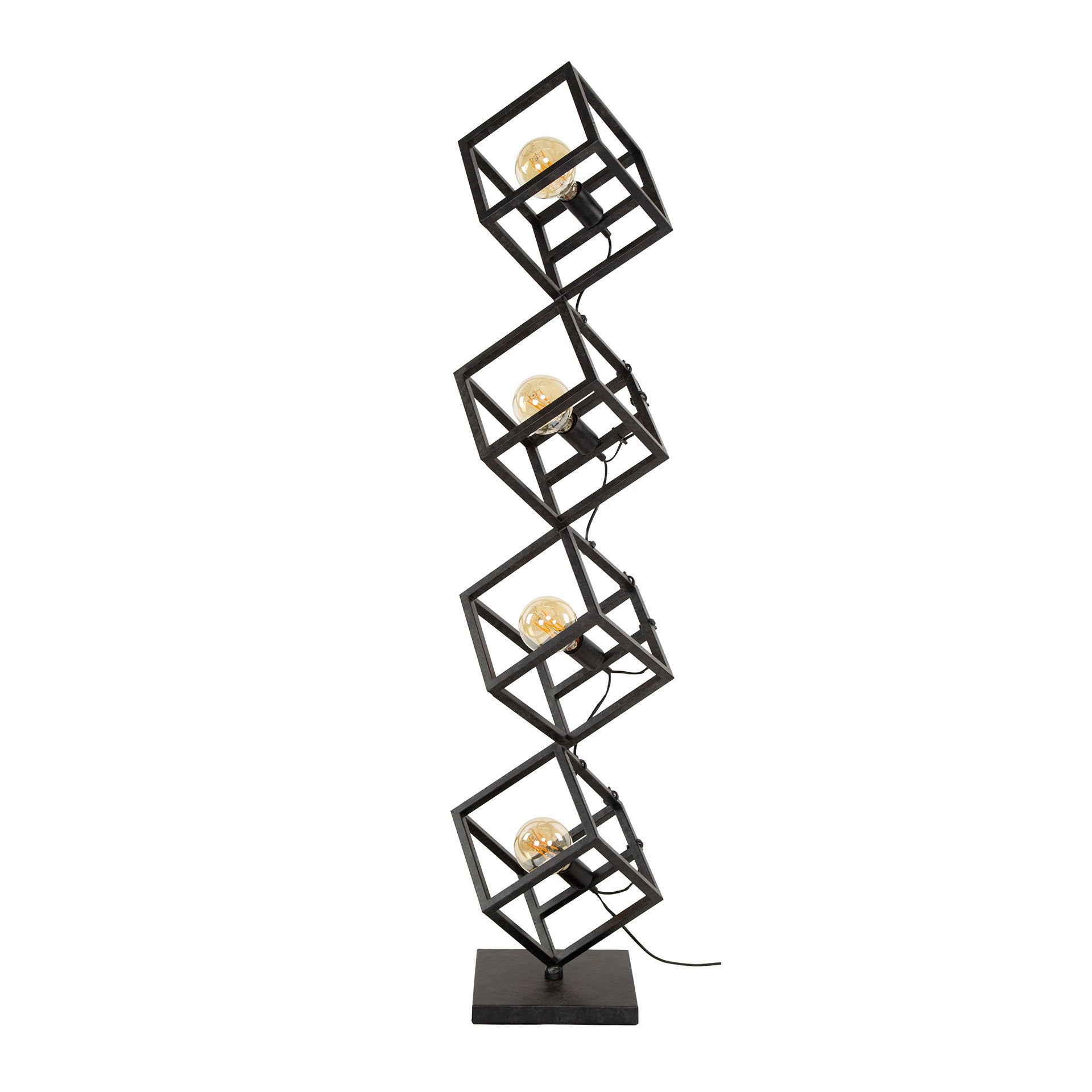 Vloerlamp Kubus Charcoal