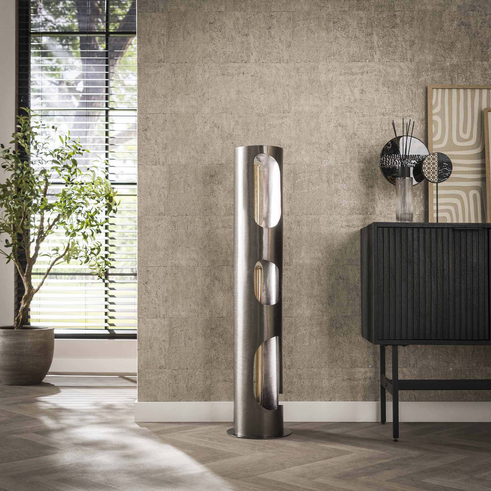 Vloerlamp Cilindervorm - Set van 4