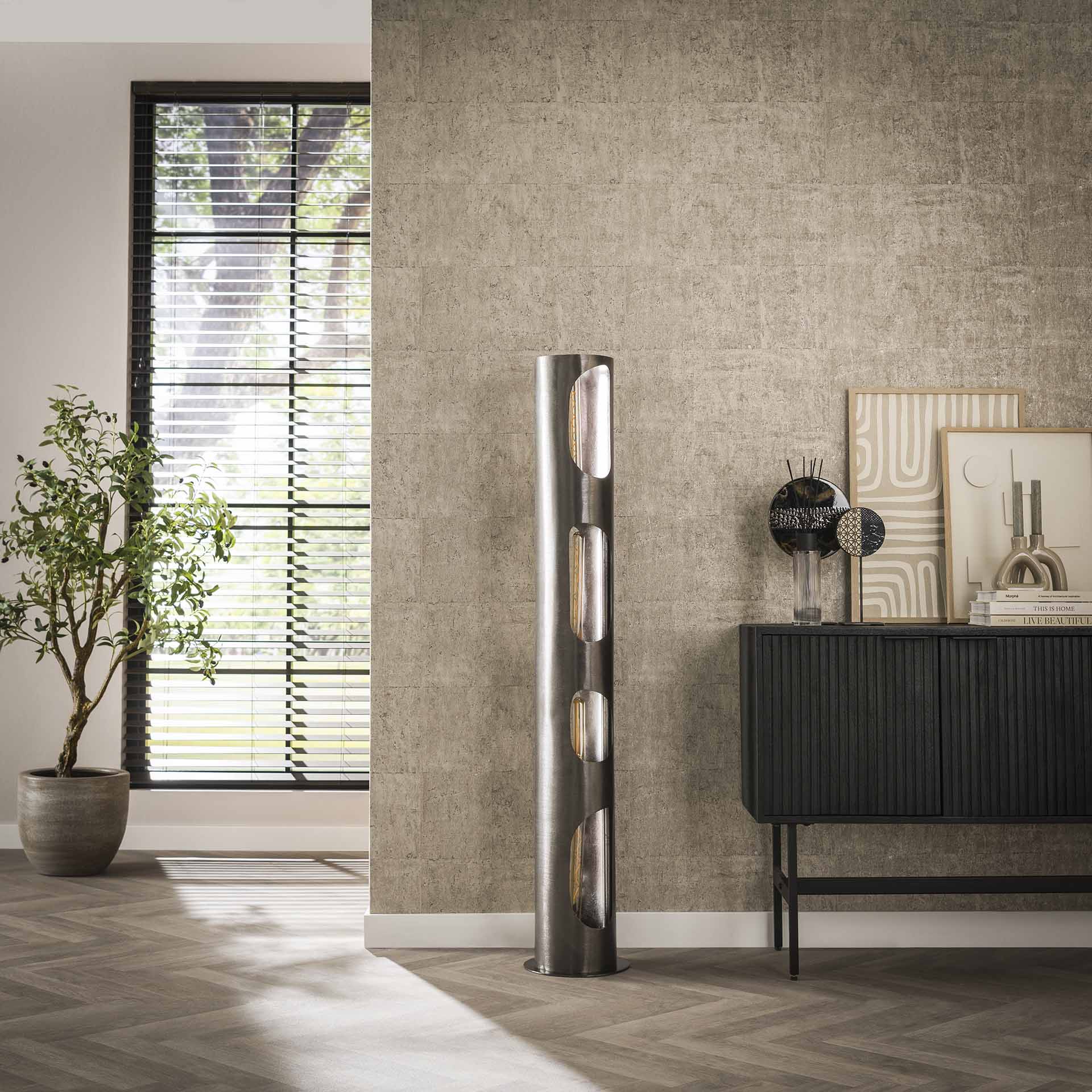 Vloerlamp Organic Cylinder XL