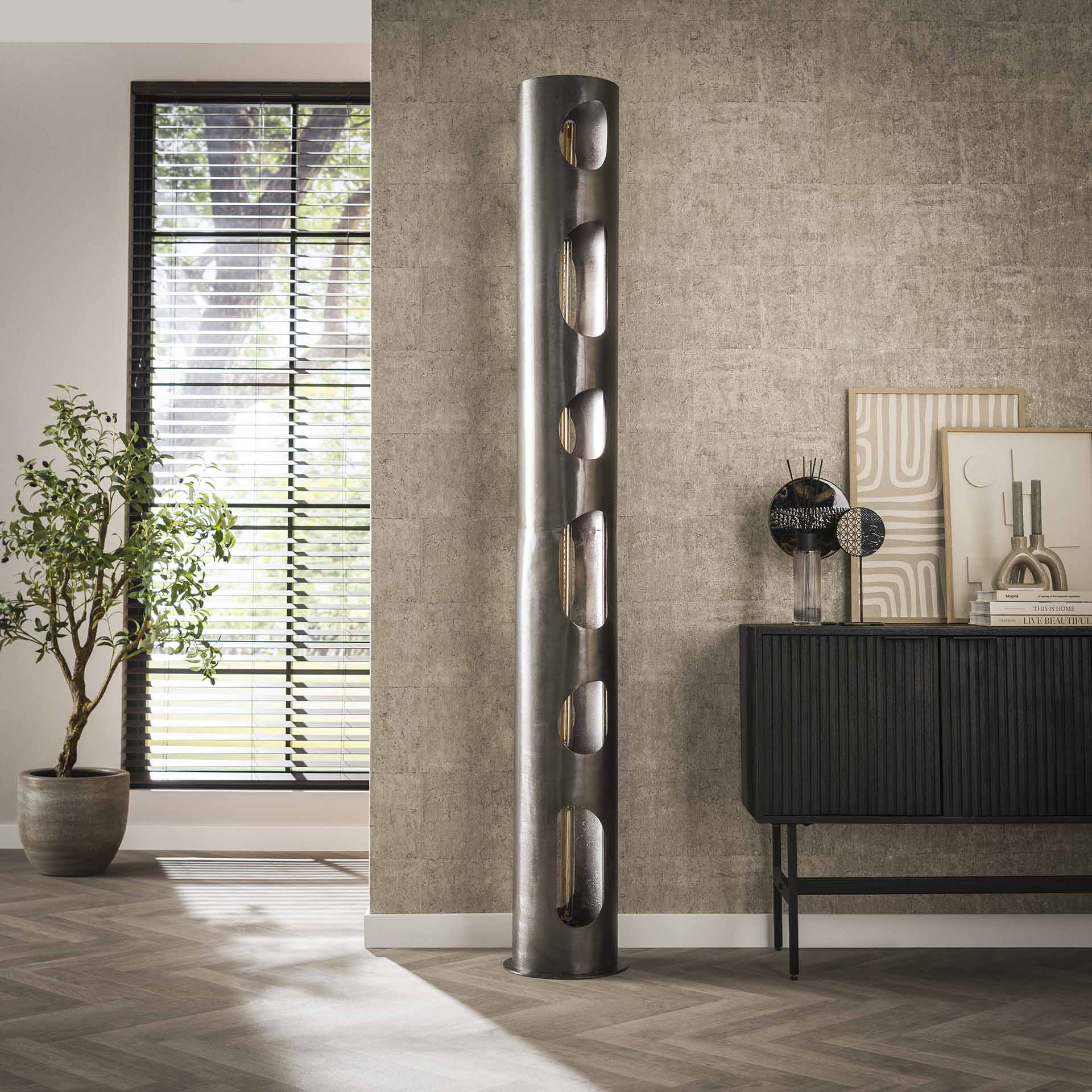 Vloerlamp Cilindervormig XXL