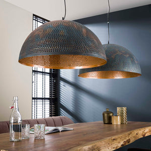 Hanglamp met Perforaties - Zwartbruin