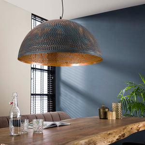 Hanglamp met Perforaties - Zwartbruin
