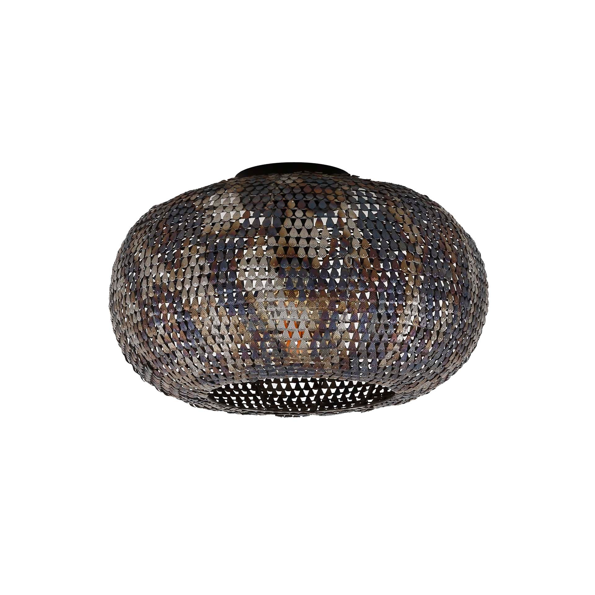 Plafondlamp Burned Finish 40 cm