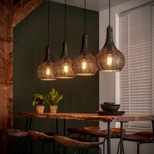 Hanglamp 4L kegelvormig